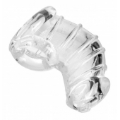 Насадка для ограничения эрекции Detained Soft Body Chastity Cage - XR Brands - купить с доставкой в Саранске