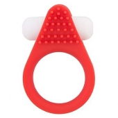 Красное эрекционное кольцо LIT-UP SILICONE STIMU RING 1 RED - Dream Toys - в Саранске купить с доставкой