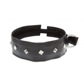 Полиуретановый ошейник с пуклями Collar with Studs - Blush Novelties - купить с доставкой в Саранске