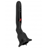 Чёрный вибростимулятор для головки члена с эффектом всасывания Vibrating Roto-Sucker - Pipedream - в Саранске купить с доставкой