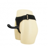 Страпон с изогнутой головкой Ultra Harness Curvy Dildo - 15,8 см. - Baile - купить с доставкой в Саранске