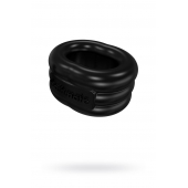 Чёрное эрекционное виброкольцо Stretch - Bathmate - в Саранске купить с доставкой