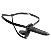 Женский страпон с вагинальной пробкой Double Penetrix Strap-on - 15 см. - Pipedream - купить с доставкой в Саранске