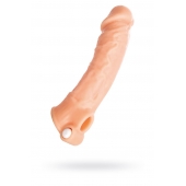 Удлиняющая насадка на пенис с вибрацией - 18,5 см. - ToyFa - в Саранске купить с доставкой