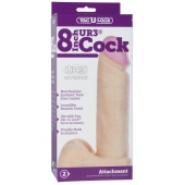 Ультрареалистичная насадка для трусиков Vac-U-Lock 8  ULTRASKYN Cock - 20,57 см. - Doc Johnson - купить с доставкой в Саранске