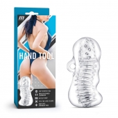 Прозрачный мастурбатор M for Men Hand Tool - Blush Novelties - в Саранске купить с доставкой
