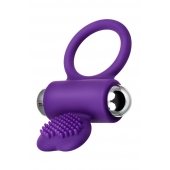 Фиолетовое виброкольцо с ресничками JOS PERY - JOS - в Саранске купить с доставкой