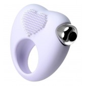 Белое виброкольцо для продления полового акта JOS MOYS - JOS - в Саранске купить с доставкой