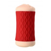 Двухсторонний мастурбатор JOS  NADIN в красном цилиндре - JOS - в Саранске купить с доставкой