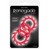 Набор из 3 красных эрекционных колец Renegade Gears - NS Novelties - в Саранске купить с доставкой
