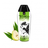 Интимный гель TOKO Pear   Exotic Green Tea с ароматом груши и зеленого чая - 165 мл. - Shunga - купить с доставкой в Саранске