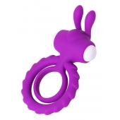 Фиолетовое эрекционное кольцо на пенис JOS  GOOD BUNNY - JOS - в Саранске купить с доставкой