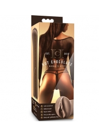 Коричневый мастубратор-вагина Nicole s Kitty - Blush Novelties - в Саранске купить с доставкой