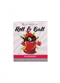 Стимулирующий презерватив-насадка Roll   Ball Raspberry - Sitabella - купить с доставкой в Саранске