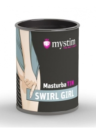 Компактный мастурбатор MasturbaTIN Swirl Girl - MyStim - в Саранске купить с доставкой