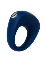 Синее эрекционное кольцо на пенис Satisfyer Ring 2 - Satisfyer - в Саранске купить с доставкой