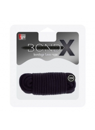 Черная веревка для связывания BONDX LOVE ROPE - 10 м. - Dream Toys - купить с доставкой в Саранске