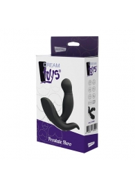 Черный вибромассажер простаты PROSTATE HERO - Dream Toys - в Саранске купить с доставкой
