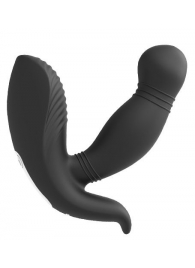 Черный вибромассажер простаты PROSTATE HERO - Dream Toys - в Саранске купить с доставкой