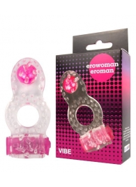 Прозрачное эрекционное кольцо Erowoman-Eroman - Erowoman-Eroman - в Саранске купить с доставкой