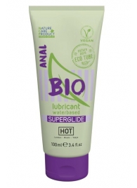 Интимный увлажняющий анальный гель BIO SuperGlide - 100 мл. - HOT - купить с доставкой в Саранске