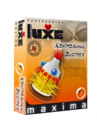 Презерватив LUXE Maxima  Контрольный Выстрел  - 1 шт. - Luxe - купить с доставкой в Саранске