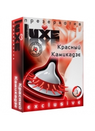 Презерватив LUXE  Exclusive   Красный Камикадзе  - 1 шт. - Luxe - купить с доставкой в Саранске