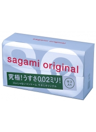 Ультратонкие презервативы Sagami Original - 12 шт. - Sagami - купить с доставкой в Саранске