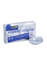 Ультратонкие презервативы Sagami Original QUICK - 6 шт. - Sagami - купить с доставкой в Саранске