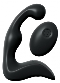 Черный вибромассажер простаты с пультом ДУ Control P-Spot Pro - Pipedream - в Саранске купить с доставкой
