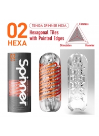 Мастурбатор SPINNER Hexa - Tenga - в Саранске купить с доставкой