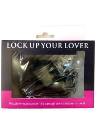 Черные меховые наручники Love с ключиками - Baile - купить с доставкой в Саранске