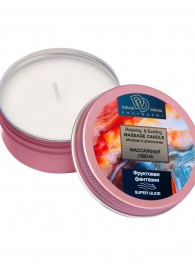 Массажная свеча  Фруктовая фантазия - БиоМед - купить с доставкой в Саранске