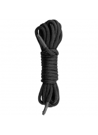 Черная веревка для бондажа Easytoys Bondage Rope - 5 м. - Easy toys - купить с доставкой в Саранске