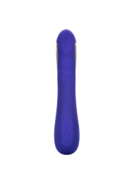 Фиолетовый вибратор с электростимуляцией Intimate E-Stimulator Petite Wand - 18,5 см. - California Exotic Novelties - купить с доставкой в Саранске