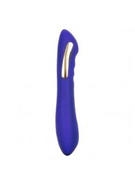 Фиолетовый вибратор с электростимуляцией Intimate E-Stimulator Petite Wand - 18,5 см. - California Exotic Novelties - купить с доставкой в Саранске