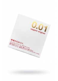 Супертонкий презерватив Sagami Original 0.01 - 1 шт. - Sagami - купить с доставкой в Саранске
