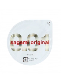 Супертонкий презерватив Sagami Original 0.01 - 1 шт. - Sagami - купить с доставкой в Саранске