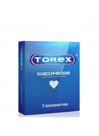 Гладкие презервативы Torex  Классические  - 3 шт. - Torex - купить с доставкой в Саранске