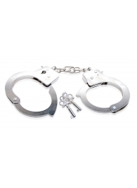 Металлические наручники Beginner s Metal Cuffs - Pipedream - купить с доставкой в Саранске