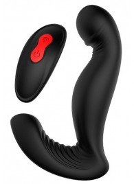 Черный вибромассажер простаты SWIRLING P-PLEASER - Dream Toys - в Саранске купить с доставкой