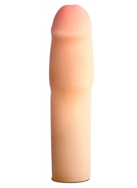 Телесная насадка-удлинитель на пенис PERFORMANCE 1.5INCH COCK XTENDER - 16 см. - Blush Novelties - в Саранске купить с доставкой