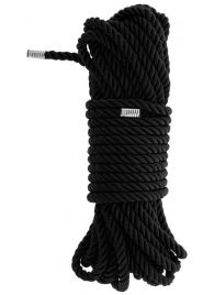 Черная веревка для бондажа BONDAGE ROPE - 10 м. - Dream Toys - купить с доставкой в Саранске