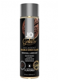 Лубрикант с ароматом шоколада JO GELATO DECADENT DOUBLE CHOCOLATE - 120 мл. - System JO - купить с доставкой в Саранске