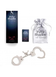 Металлические наручники Metal Handcuffs - Fifty Shades of Grey - купить с доставкой в Саранске