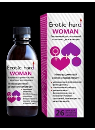 Женский биогенный концентрат для повышения либидо Erotic hard Woman - 250 мл. - Erotic Hard - купить с доставкой в Саранске