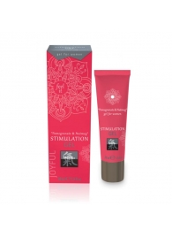 Возбуждающий интимный гель для двоих STIMULATION GEL Pomegranate   Nutmeg - 30 мл. - Shiatsu - купить с доставкой в Саранске