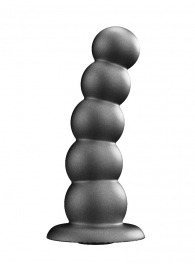 Черная насадка-плаг на харнесс PLATINUM 9 - 24 см. - LOVETOY (А-Полимер) - купить с доставкой в Саранске