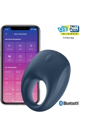 Эрекционное кольцо Satisfyer Strong One с возможностью управления через приложение - Satisfyer - в Саранске купить с доставкой