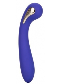 Фиолетовый вибромассажер с электростимуляцией Intimate Estim Petite G Wand - 19 см. - California Exotic Novelties - купить с доставкой в Саранске